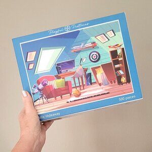 ATTIC HIDEAWAY by Playful Pastimes JIGSAW PUZZLE 500 pieces
